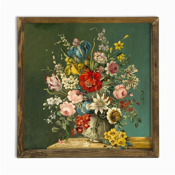Glezna Vintage Flowers, 50 x 50 cm