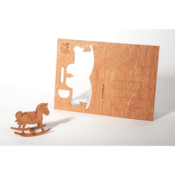 Koka pastkarte Formes Berlin Horse, 14,8 x 10,5 cm