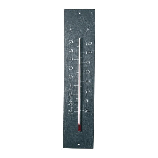 Sienas šīfera āra termometrs Ego Dekor Plain, 45 x 10 cm
