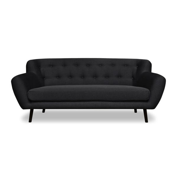 Tumši pelēks dīvāns Cosmopolitan Design Hampstead, 192 cm