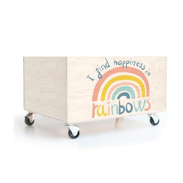 Koka kaste uz riteņiem Folkifreckles Rainbow