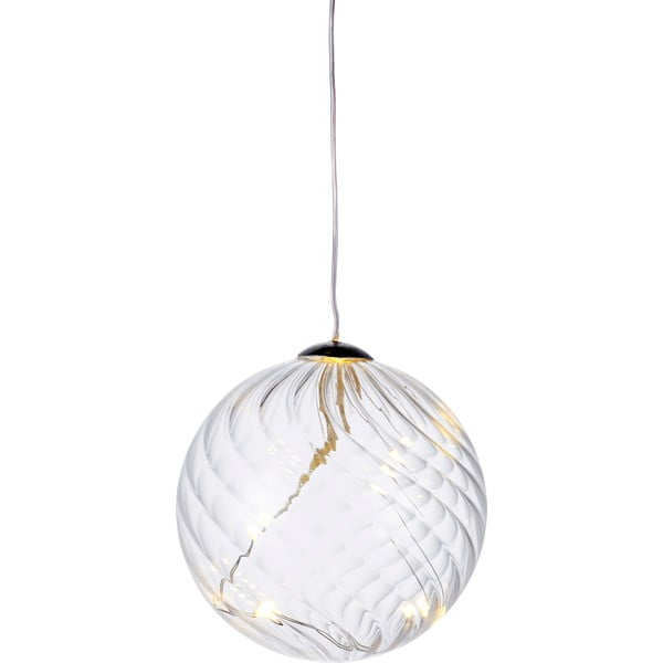 LED gaismas dekors Sirius Wave Ball, Ø 8 cm
