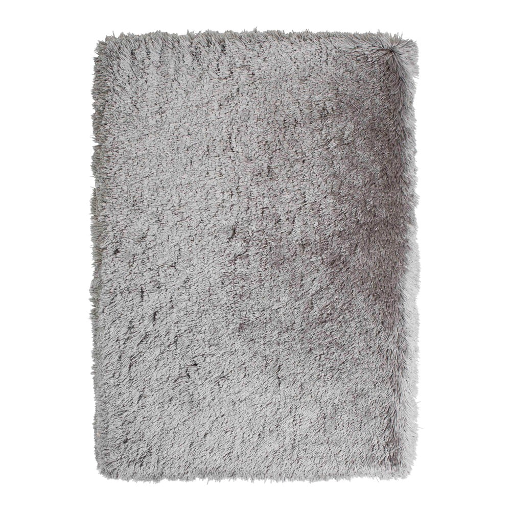 Gaiši pelēks ar rokām šūts paklājs Think Rugs Polar PL Light Grey, 60 x 120 cm