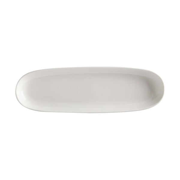 Balts porcelāna šķīvis Maxwell & Williams Basic, 40 x 12,5 cm