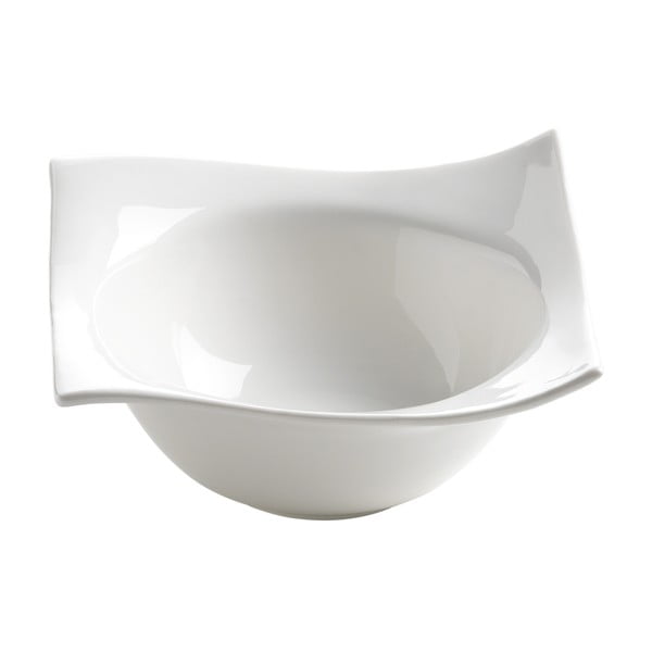 Balta porcelāna bļoda Maxwell & Williams Motion, 14 x 14 cm