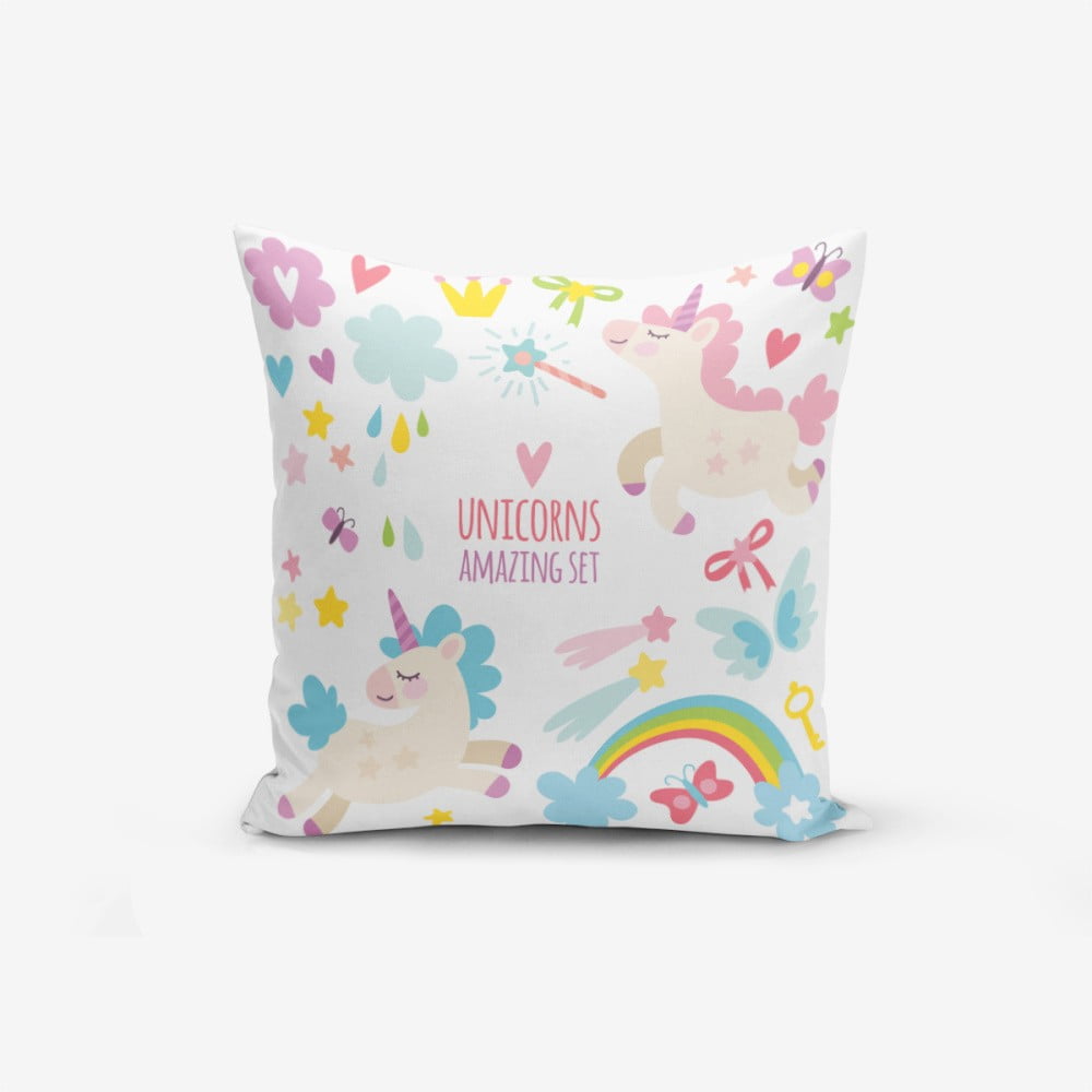 Spilvendrāna Minimalist Cushion Covers Unicorn Child, 45 x 45 cm