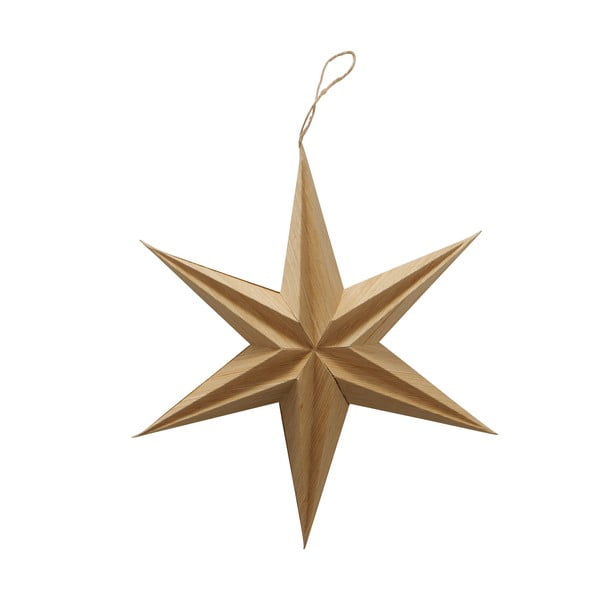 Ziemassvētku papīra piekarināmais dekors zvaigznes formā Boltz Kassia, ø 30 cm