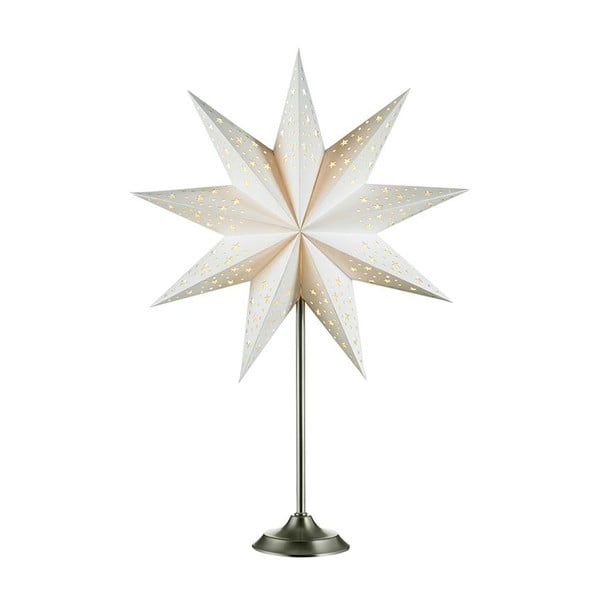 Balts gaismas dekors Markslöjd Solvalla, augstums 64 cm