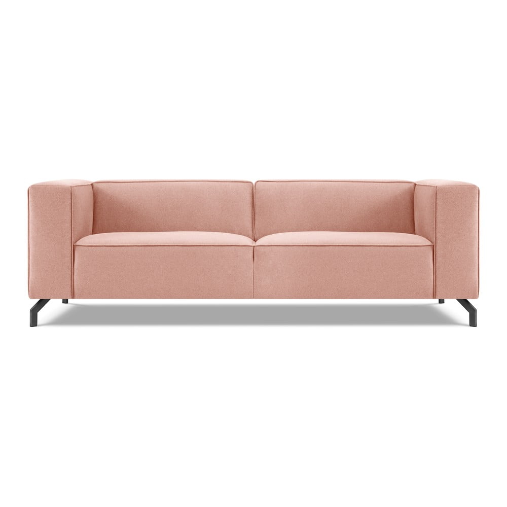 Rozā dīvāns Windsor & Co Sofas Ophelia, 230 x 95 cm