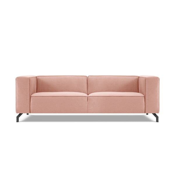 Rozā dīvāns Windsor & Co Sofas Ophelia, 230 x 95 cm