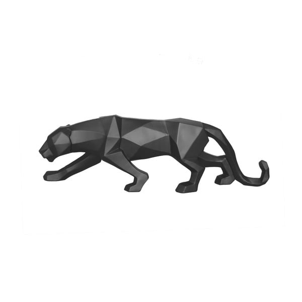 Matēta melna panteras figūra PT LIVING Origami Panther 
