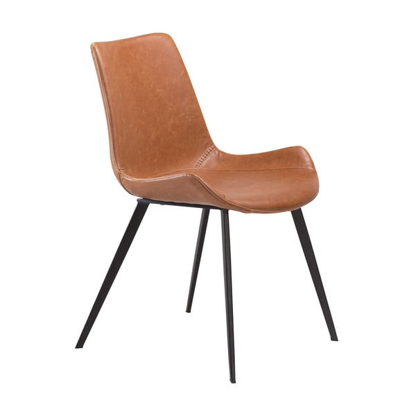 Brūns eko ādas ēdamistabas krēsls DAN-FORM Denmark Hype