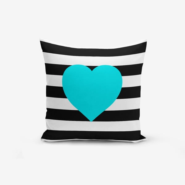 Spilvendrāna Minimalist Cushion Covers Striped Blue, 45 x 45 cm