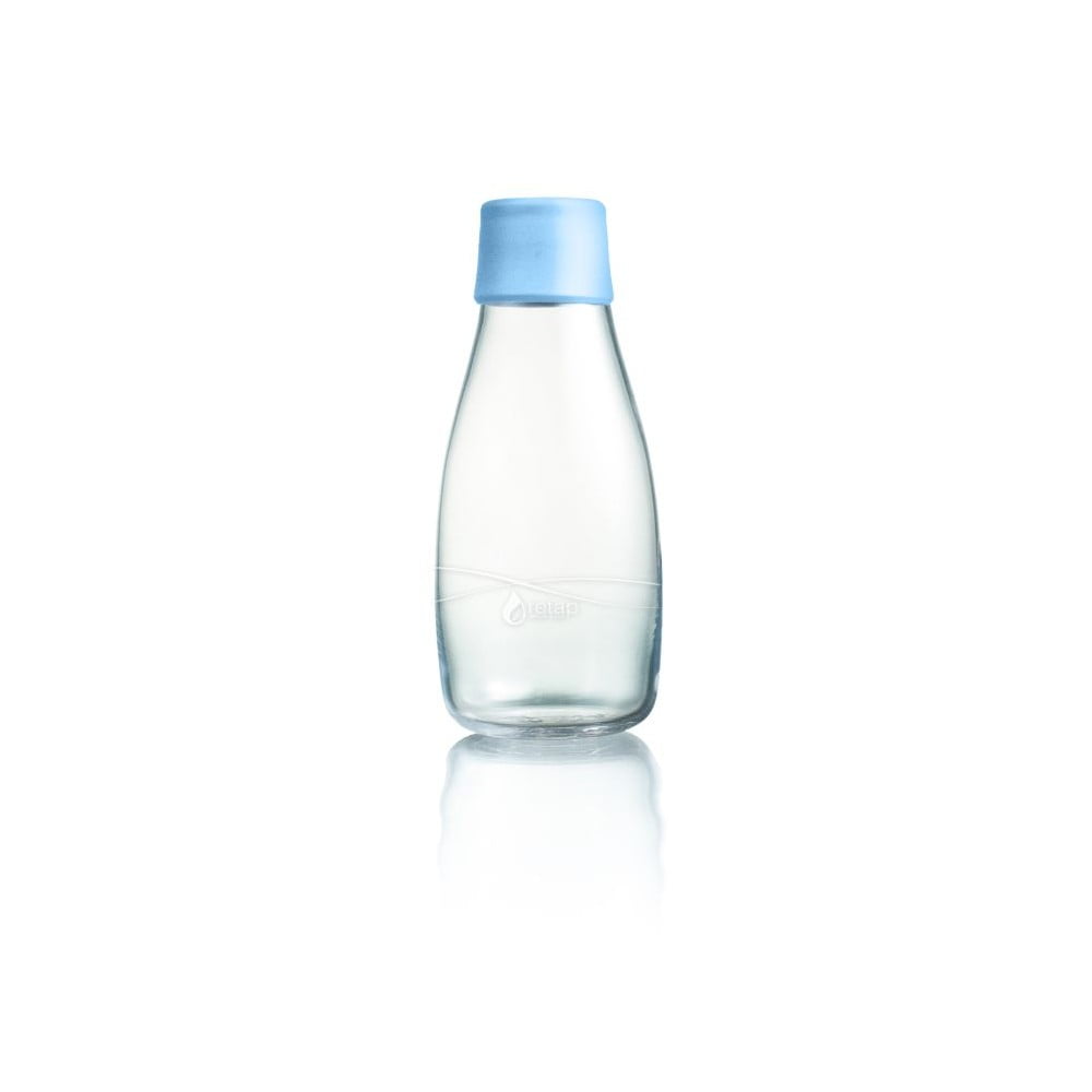 Pasteļzila stikla pudele ar mūža garantiju ReTap, 300 ml