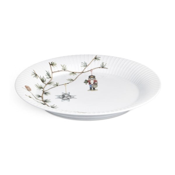 Porcelāna Ziemassvētku šķīvis Kähler Design Hammershoi Christmas Plate, ⌀ 27 cm