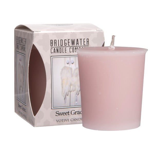 Bridgewater Candle Company Sweet Grace aromātiskā svece, 15 stundas degšanas laiks