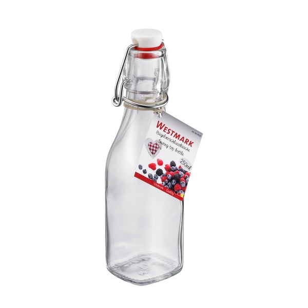 Stikla pudele ar Westmark vāciņu, 250 ml