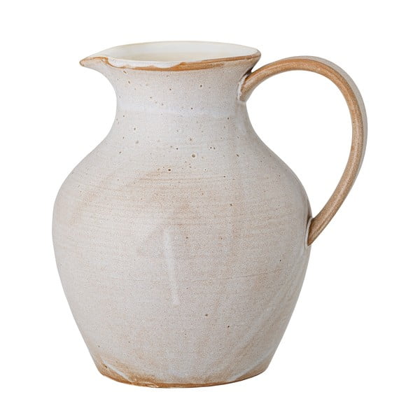 Balta keramikas krūze Bloomingville Lavra, 1,8 l