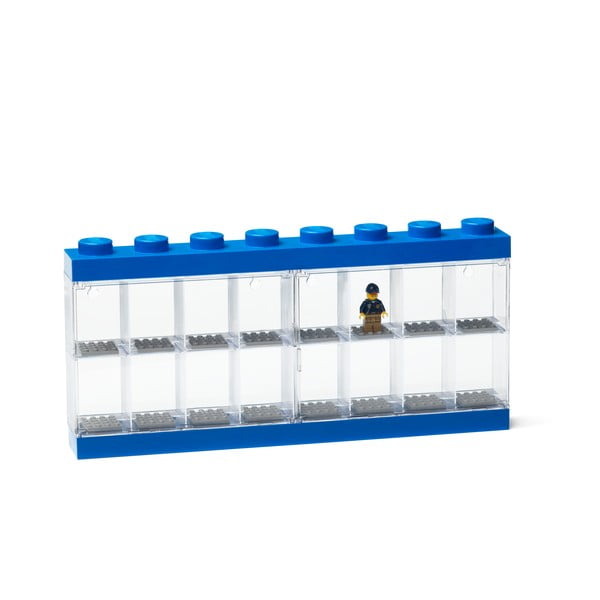 Zila kolekcionēšanas kaste 16 LEGO® minifigūriņām