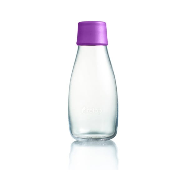 Violeta stikla pudele ar mūža garantiju ReTap, 300 ml