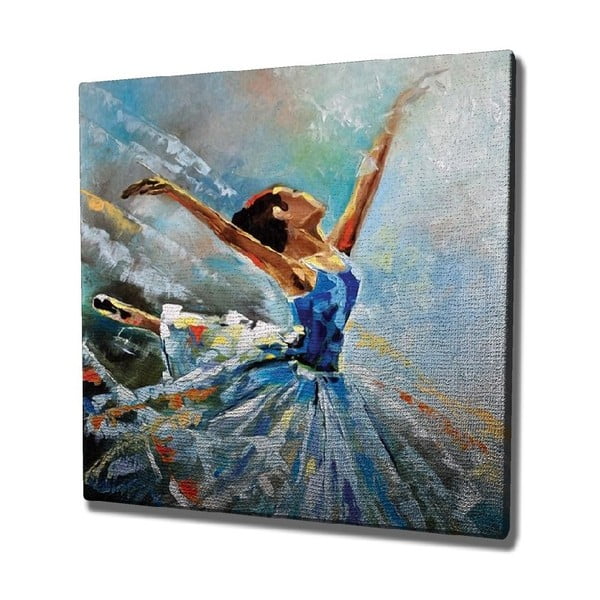 Sienas glezna uz audekla Ballet, 45 x 45 cm