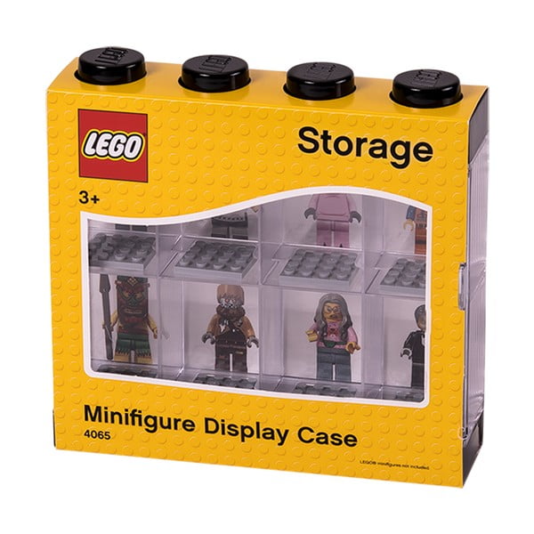 Melnbalts kolekcionēšanas skapis 8 minifigūriņām LEGO®