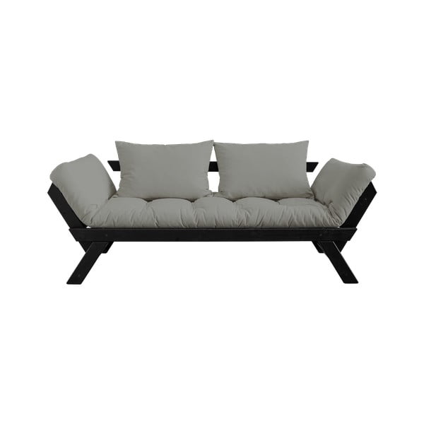 Dīvāns ar nolaižamām malām Karup Design Bebop Black/Grey