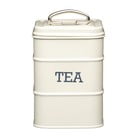 Krēmkrāsas skārda tējas trauks Kitchen Craft Nostalgia