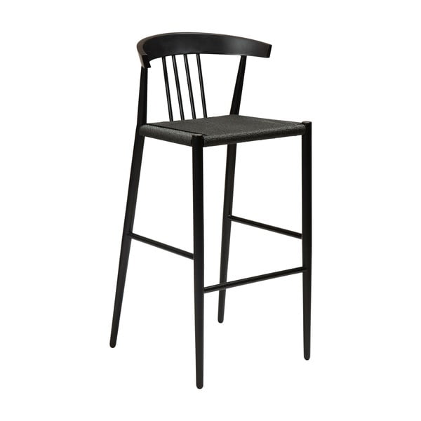 Melns bāra krēsls DAN-FORM Denmark Sava, augstums 102 cm