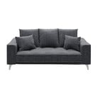 Tumši pelēks dīvāns Devichy Chloe, 204 cm