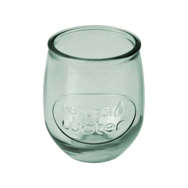 Gaiši zaļa pārstrādāta stikla glāze Ego Dekor Water, 0,4 l