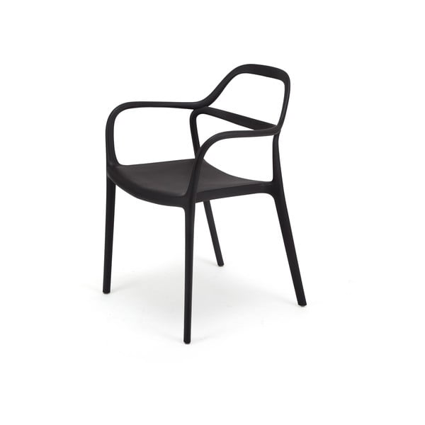 2 melnu pusdienu krēslu komplekts Bonami Selection Dali Chaur