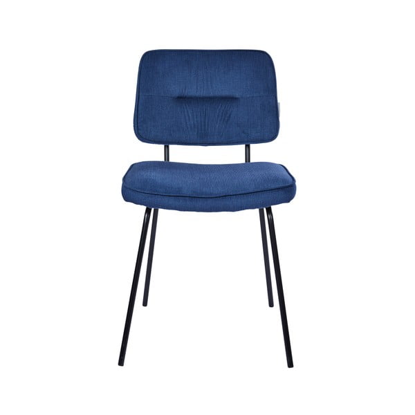 Tumši zils ēdamistabas krēsls Tom Tailor for Tenzo Tube Chair