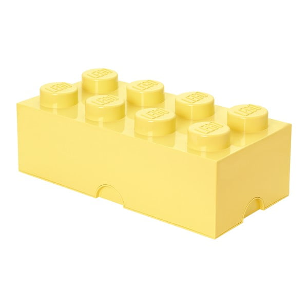 Gaiši dzeltena glabāšanas kaste LEGO®