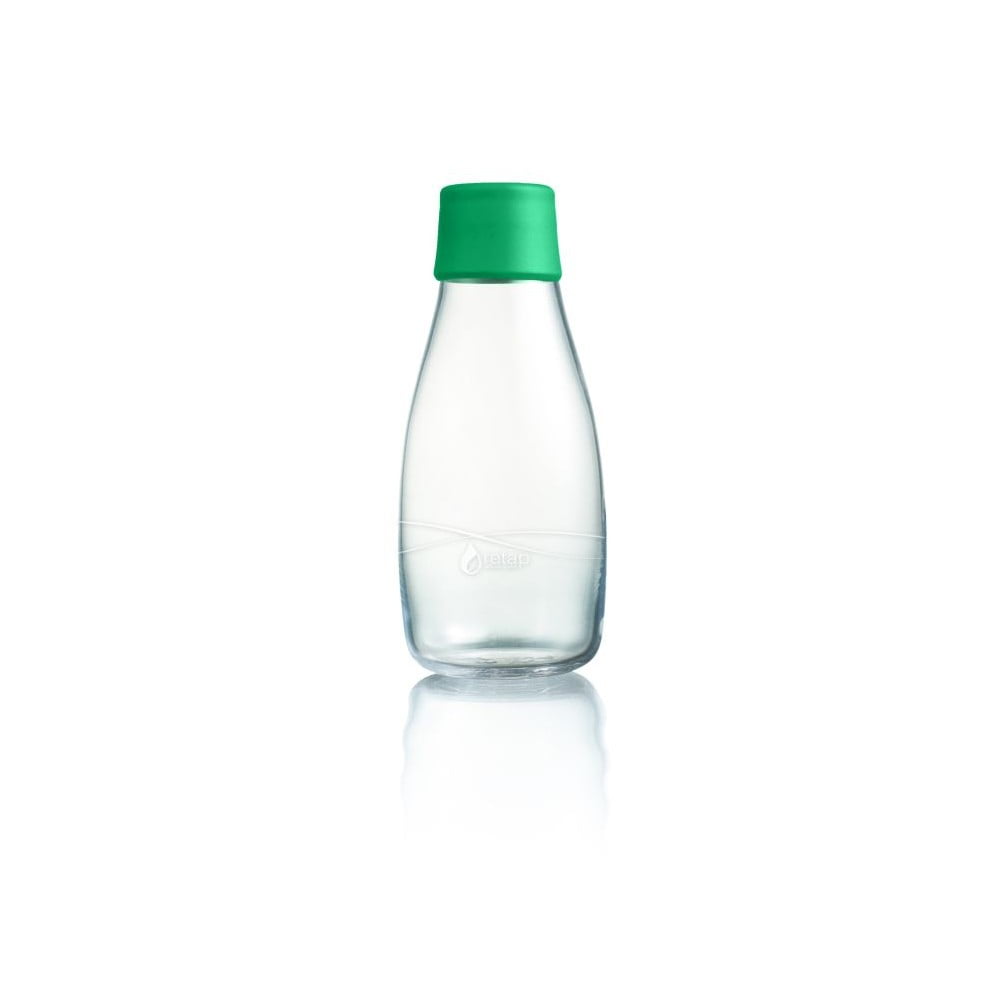 Tumši zaļa stikla pudele ar mūža garantiju ReTap, 300 ml