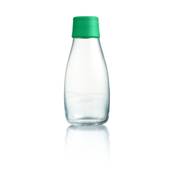 Tumši zaļa stikla pudele ar mūža garantiju ReTap, 300 ml