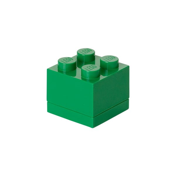 Zaļa LEGO® mini uzglabāšanas kaste