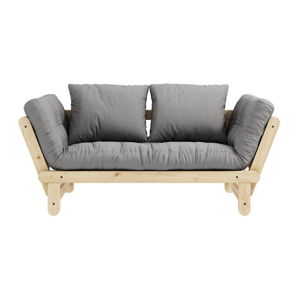 Dīvāns ar nolaižamām malām Karup Design Beat Natural Clear Grey