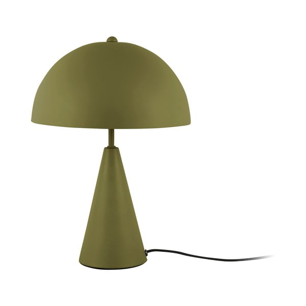 Zaļa galda lampa Leitmotiv Sublime, augstums 35 cm