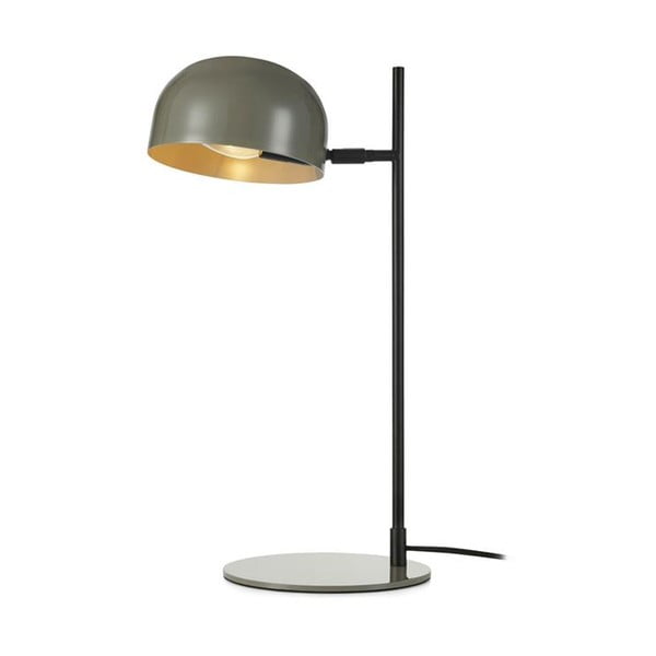 Pelēka galda lampa Markslöjd Pose, augstums 48 cm