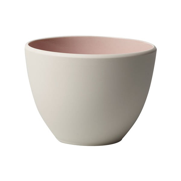 Balta un rozā porcelāna krūze Villeroy & Boch Uni, 450 ml