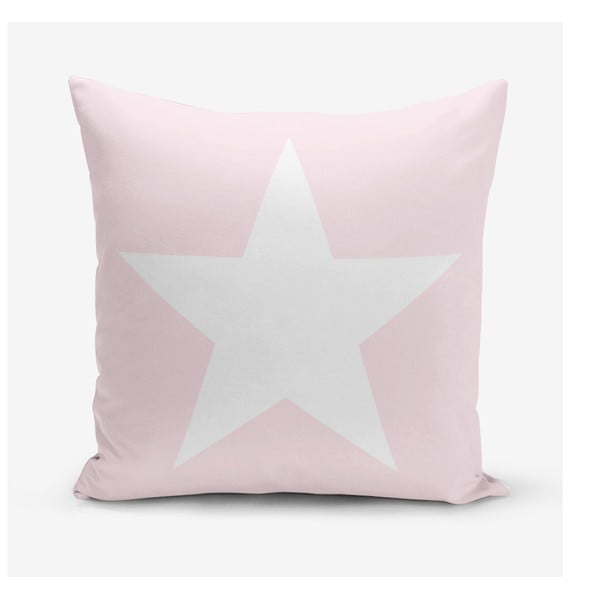 Spilvendrāna Star Pink Minimalist Cushion Covers, 45 x 45 cm