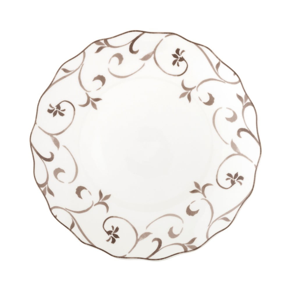 Kaula porcelāna šķīvis Brandani Ricciolo Di Dama, ⌀ 27 cm
