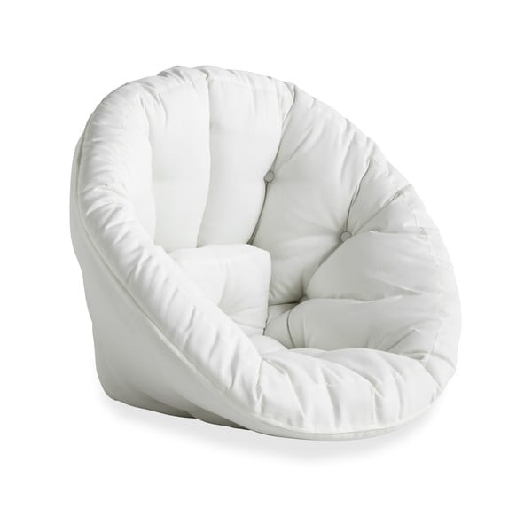 Balts āra krēsls-matracis Karup Design OUT™ Nido White