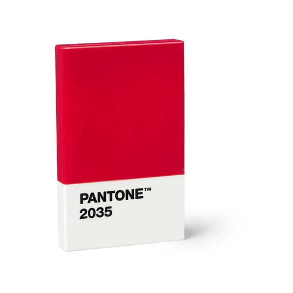 Sarkans vizītkaršu futrālis Pantone