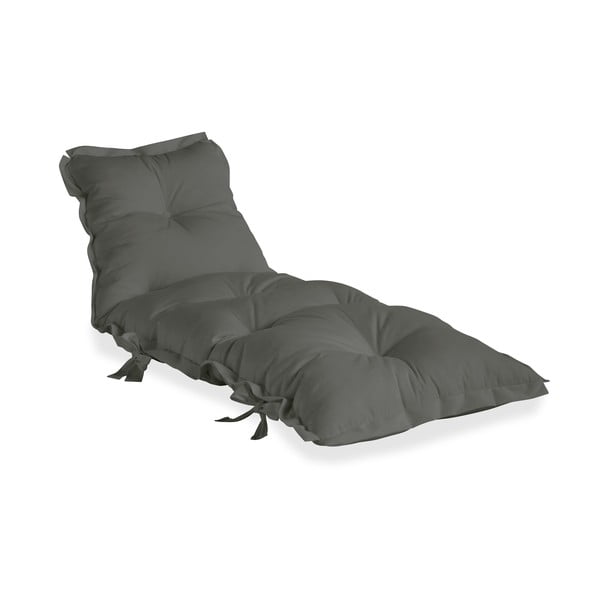 Tumši pelēks āra matracis Karup Design OUT™ Sit&Sleep