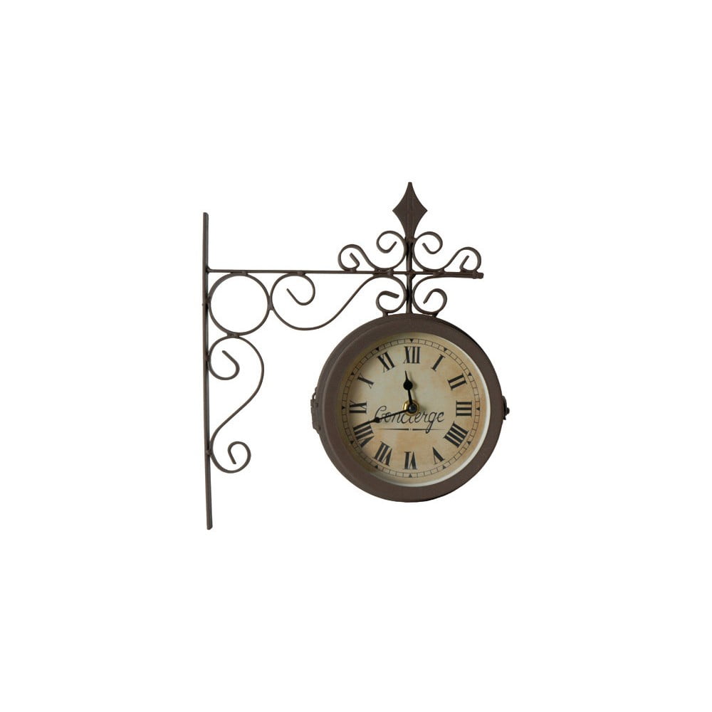 Divpusējs sienas pulkstenis Antic Line Concierge