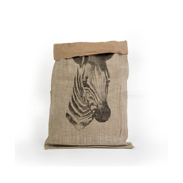 Uzglabāšanas maiss no pārstrādāta papīra Madre Selva Zebra