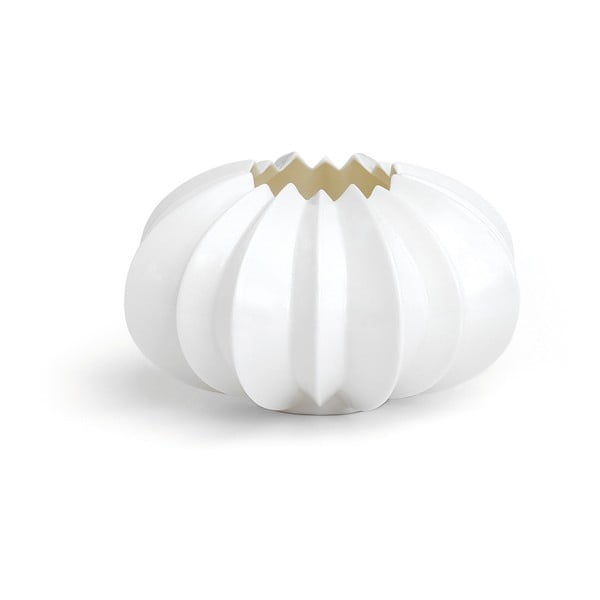Balts porcelāna svečturis Kähler Design Stella, ⌀ 13,5 cm