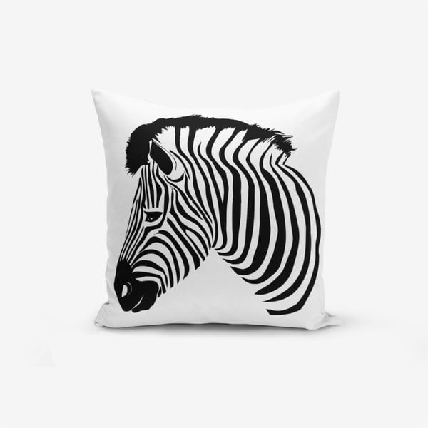 Spilvendrāna Minimalist Cushion Covers Zebra, 45 x 45 cm